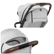 Carucior sport pliabil ultracompact pentru calatorii Espoo+, Normandic Dream, Gri, Skiddou JEMsk_2020053