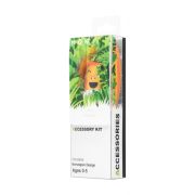Kit de accesorii pentru ochelari Click&Change, galben JEMmokki-MO8013
