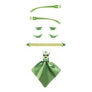 Kit de accesorii pentru ochelari Click&Change, verde JEMmokki-MO8014
