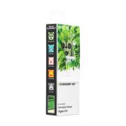 Kit de accesorii pentru ochelari Click&Change, verde JEMmokki-MO8014