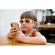 Ochelari pentru copii cu protectie impotriva ecranelor Click & Change ScreenSafe, 2-5 ani, Albi, Mokki JEMmokki_MO8017