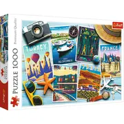 PUZZLE TREFL 1000 CARTI POSTALE VIV10714