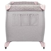 Patut de calatorie pliabil cu 2 nivele Lunar, Keep Pink, Roz, Skiddou JEMsk_2040023
