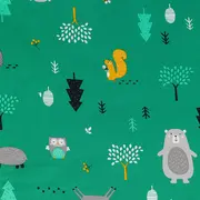 Sac de dormit Woodland Animals 110 cm 1.0 Tog BBXCJ953-10