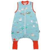 Sac de dormit cu picioruse si talpa antiderapanta Farmyard 80 cm + manseta 1.0 Tog BBXCJ971-10FN
