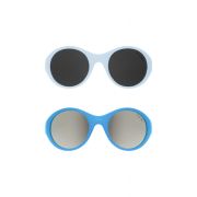 Set 2 ochelari copii Click & Change, bleu, 0-2 ani, Mokki JEMmokki-MO8002