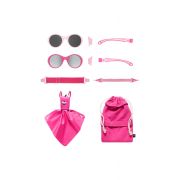 Set 2 ochelari copii Click & Change, roz, 0-2 ani, Mokki JEMmokki-MO8001