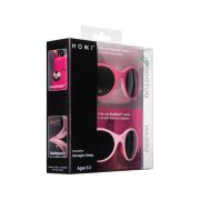 Set 2 ochelari copii Click & Change, roz, 0-2 ani, Mokki JEMmokki-MO8001