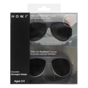 Set de 2 ochelari copii Click & Change, negru, 2-5 ani, Mokki JEMmokki-MO8009