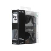 Set de 2 ochelari copii Click & Change, negru, 2-5 ani, Mokki JEMmokki-MO8009
