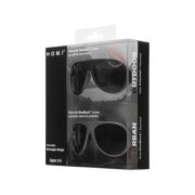 Set de 2 ochelari copii Click & Change, negru, 2-5 ani, Mokki JEMmokki-MO8009