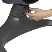 Lionelo - Balansoar si sezlong copii, Ralf, 2 in 1, Electric, Cu telecomanda si cablu USB, Cu miscare laterala de balansare si 5 niveluri diferite de viteza, Cu 12 melodii, Gri BYNLO-RALF_GREY_CONCRETE