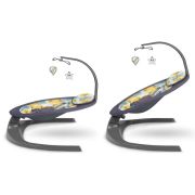 Lionelo - Balansoar si sezlong copii, Ralf, 2 in 1, Electric, Cu telecomanda si cablu USB, Cu miscare laterala de balansare si 5 niveluri diferite de viteza, Cu 12 melodii, Gri BYNLO-RALF_GREY_CONCRETE