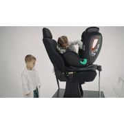 Lionelo - Scaun auto Antoon Plus, Pozitie de somn, Protectie laterala, Rotire 360 grade, 0-18 kg, Cu Isofix si picior de sustinere, Negru BYNLO-ANTOON_PLUS_BLACK_ONYX