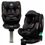 Lionelo - Scaun auto Antoon Plus, Pozitie de somn, Protectie laterala, Rotire 360 grade, 0-18 kg, Cu Isofix si picior de sustinere, Negru BYNLO-ANTOON_PLUS_BLACK_ONYX