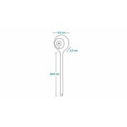 Lionelo - Video monitor, Babyline Smart, cu cablu USB, Conexiune Wifi, Comunicare bidirectionala, Senzor de temperatura, Alb BYNLO-BABYLINE_SMART
