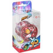 Yo-Yo metalic Flames diametru 5.5 cm Toi-Toys TT35703Z BBJTT35703Z_Rosu