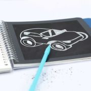 Carte Mini Magic Scratch Monster Cars Depesche PT12116 BBJPT12116_Initiala