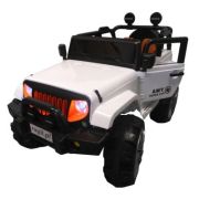 Jeep electric 4 x 4 cu telecomanda r-sport x3 blf-119 - alb edeediblf-119alb