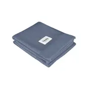 Lionelo - Paturica multifunctionala de infasat, Din bambus, 100x75 cm, Albastru BYNLO-BAMBOO_BLANKET_BLUE