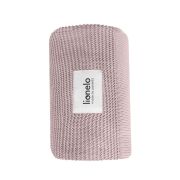 Lionelo - Paturica multifunctionala de infasat, Din bambus, 100x75 cm, Roz BYNLO-BAMBOO_BLANKET_PINK