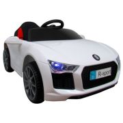 Masinuta electrica cu telecomanda, copii 1-4 ani, scaun din piele, cabrio b4 628 r-sport - alb  edeedi628alb