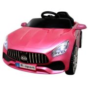 Masinuta electrica cu telecomanda cabrio b3 699p r-sport - roz edeedi699proz
