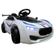 Masinuta electrica cu telecomanda cabrio b5 qd711 r-sport - alb edeediqd711alb