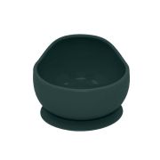 Petite&Mars - Bol din silicon fara BPA, Cu ventuza, TAKE&MATCH, 6 luni+, 350 ml, Verde Inchis BYN707817
