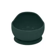 Petite&Mars - Bol din silicon fara BPA, Cu ventuza, TAKE&MATCH, 6 luni+, 350 ml, Verde Inchis BYN707817