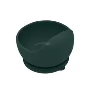Petite&Mars - Bol din silicon fara BPA, Cu ventuza, TAKE&MATCH, 6 luni+, 350 ml, Verde Inchis BYN707817