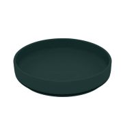 Petite&Mars - Farfurie din silicon fara BPA, Cu ventuza, TAKE&MATCH, 6 luni+, 400 ml, Verde Inchis BYN708817