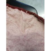 Preloved protectie de lana merino isara warm clever cover terracotta 3