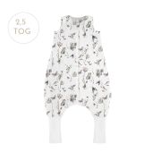Sac De Dormit Cu Picioare, Bumbac Cu Umplutura 2.5 Tog, Tot Parcusul Anului, Nature, Marimea S, 1-2 Ani - Babysteps Pjb2107
