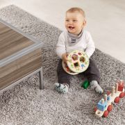 Set 2 benzi de protectie universala din spuma poliuretan pentru muchii si colturi, rezistente la muscaturi, gri, 2 x 1 m, Reer 82041