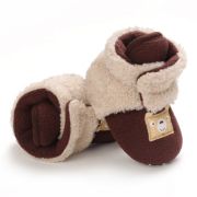 Cizmulite plusate crem cu visiniu pentru bebelusi - Teddy LID27-4-p19
