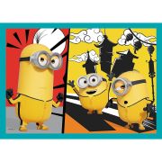 PUZZLE TREFL MINIONS 4IN1 LUMEA FERICITA A MINIONILOR VIV34339
