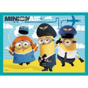 PUZZLE TREFL MINIONS 4IN1 LUMEA FERICITA A MINIONILOR VIV34339