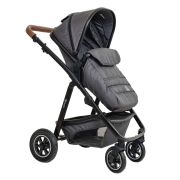 Babygo - carucior 3 in 1 simplex, grey melange bbbbgo-6701