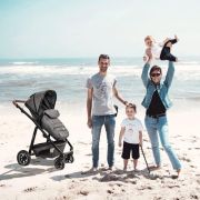Babygo - carucior 3 in 1 simplex, grey melange bbbbgo-6701