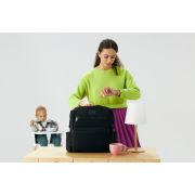Lionelo - Scaun de masa din fag Koen, 2 in 1, Transformabil, Sustine 30 kg, 6 luni+, Albastru BYNLO-KOEN_BLUE_SKY