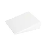 Perna inclinata, antireflux, Cu husa din bumbac, 60 x 37 x 1,5-10 cm, Bubaba, Alba BYN5900