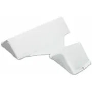 Suport de dormit pentru bebelusi, Cu husa din bumbac, Bubaba, Alb BYN61042