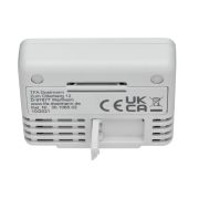 Termometru digital de camera, cu suport magnetic, alb, TFA 30.1065.02