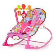 Balansoar cu vibratii 2 in 1 ecotoys 8617 - roz edeedi8617