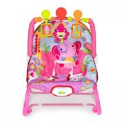 Balansoar cu vibratii 2 in 1 ecotoys 8617 - roz edeedi8617