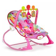 Balansoar cu vibratii 2 in 1 ecotoys 8617 - roz edeedi8617