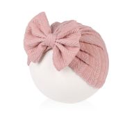 Caciulita tip turban cu model din tesatura (marime disponibila: 6-9 luni (marimea 19 incaltaminte), culoare: maro) mdmz071-ct11.6-9 luni (marimea 19 incaltaminte)-maro