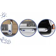 Cadita de baie cu dop de scurgere si pernita inclusa ricokids rk-280 - albastru edeedi728001