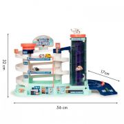 Garaj tip parcare pentru masinute, cu lift electric, ecotoys hc493514 edeedihc493514